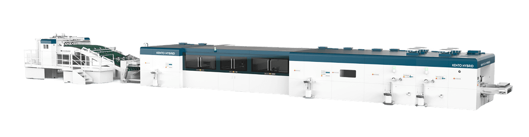 Kento Hybrid printing line in production